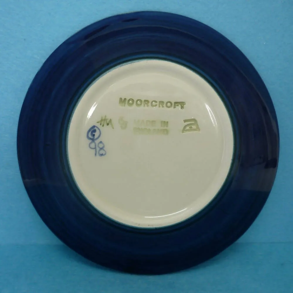 A Moorcroft Pin Dish in the Trout Design by Philip Gibson.