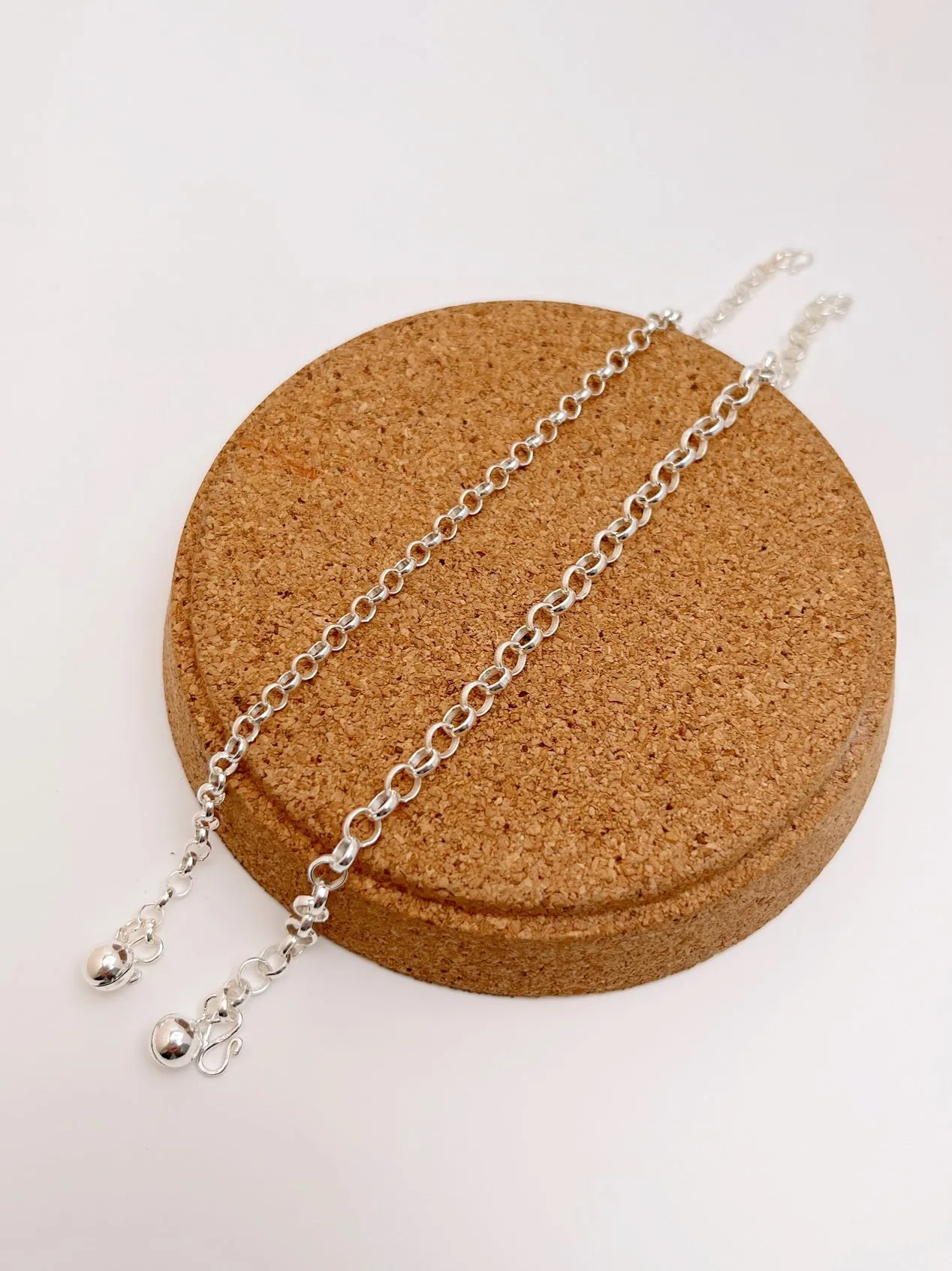 Empty Baby Anklet Chain (4.0mm / 3.5mm)