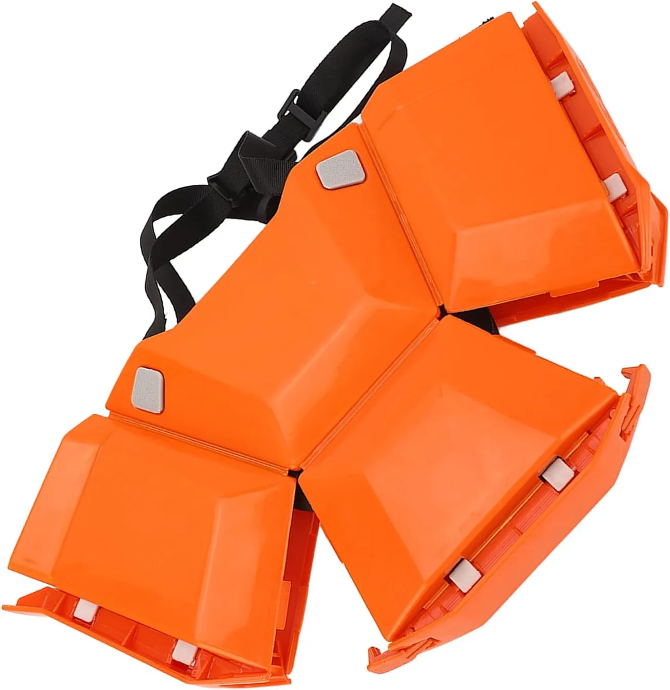 Foldable Helmet Head Safety Hat Foldable Design Ride Aerial Work Scooter Training Emergency Response Outdoor Sports for Outdoor Work Sports Travel (Orange)