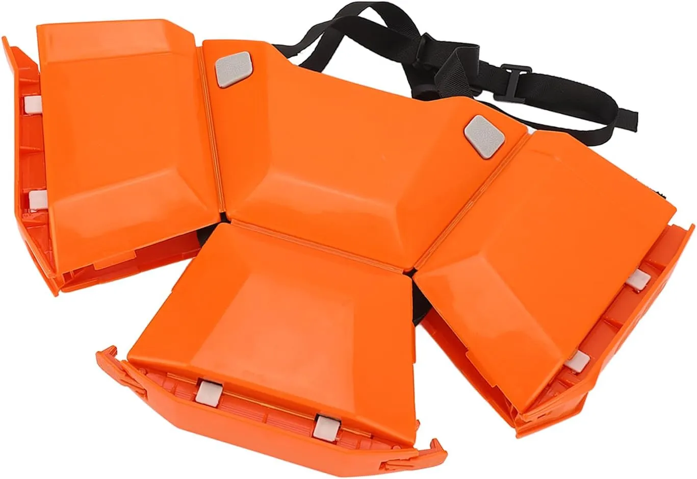 Foldable Helmet Head Safety Hat Foldable Design Ride Aerial Work Scooter Training Emergency Response Outdoor Sports for Outdoor Work Sports Travel (Orange)