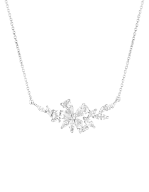 Georgini Iconic Bridal Hyacinth Necklace - Silver