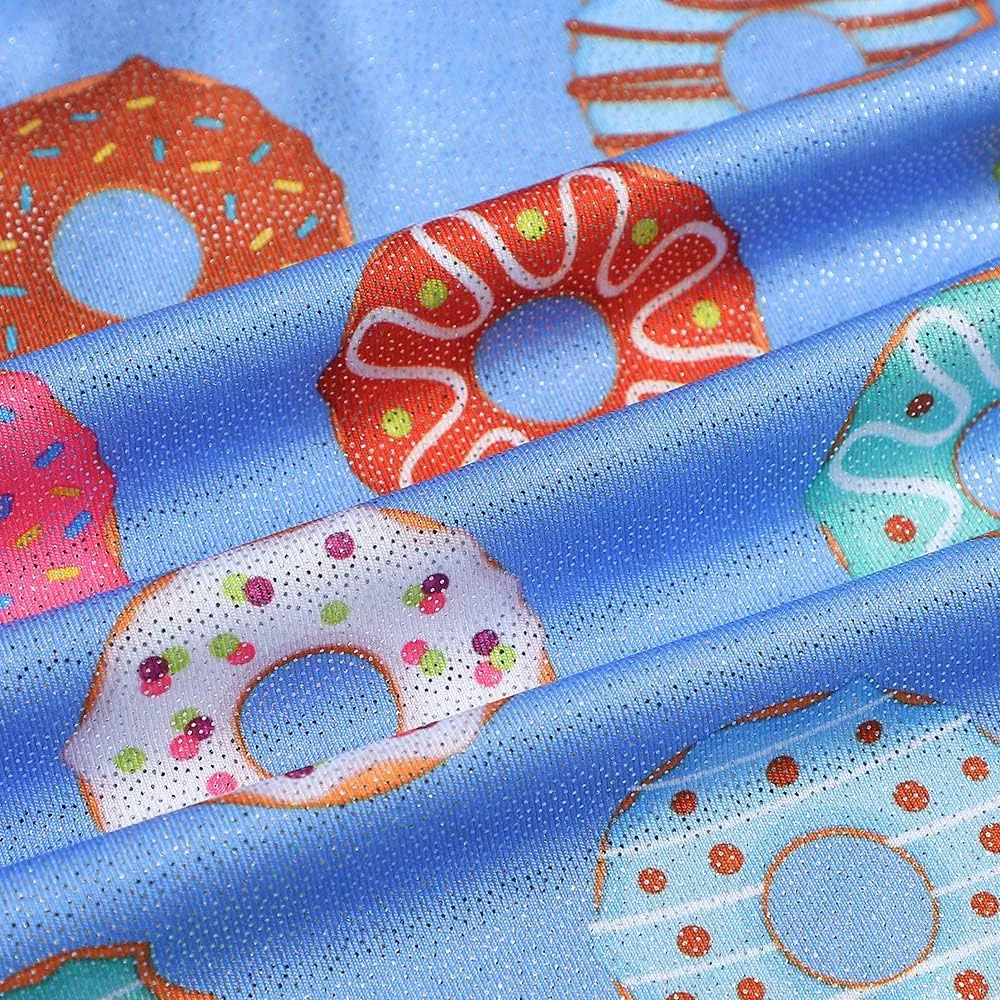 HOZIY Gymnastics Leotards for Girls Unicorn Aurora Rainbow Mermaid Dinosaur Cupcake Sparkle Biketard Toddlers Kids Children