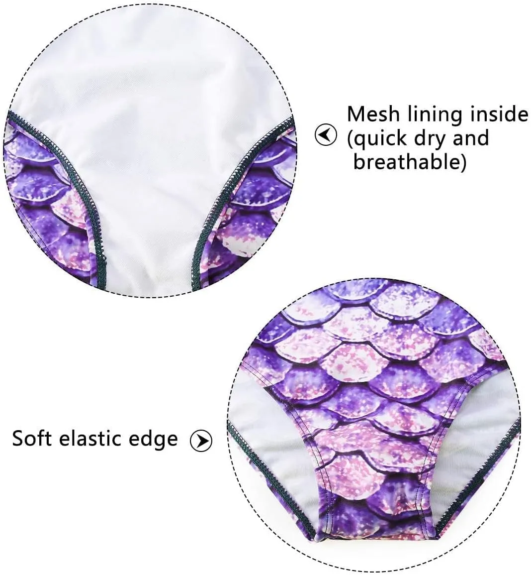 Idgreatim Girls One Piece Swimsuits Quick Dry Beach Swimwear Bathing Suit for Beach 3-12 Years