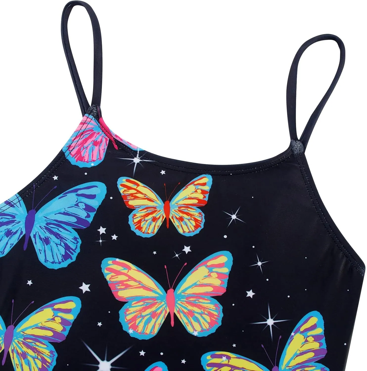 Idgreatim Girls One Piece Swimsuits Quick Dry Beach Swimwear Bathing Suit for Beach 3-12 Years