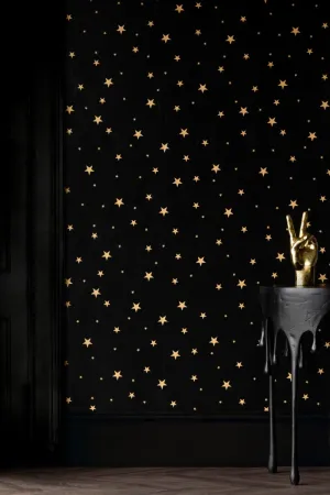 Rockett St George Starry Skies Black Wallpaper