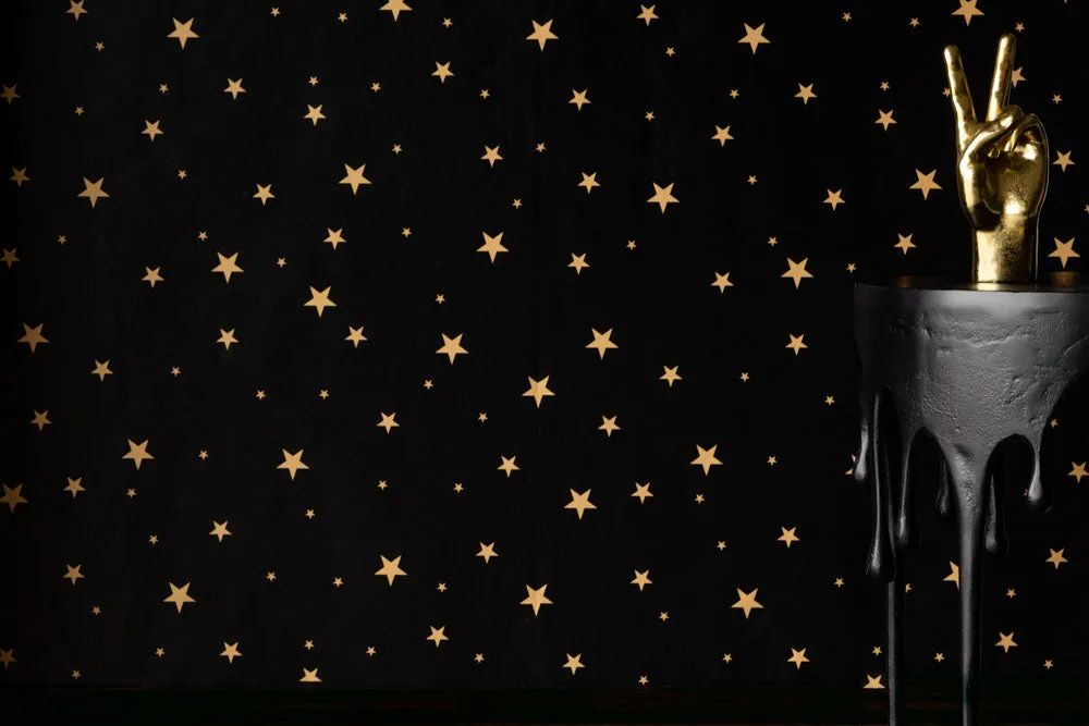 Rockett St George Starry Skies Black Wallpaper