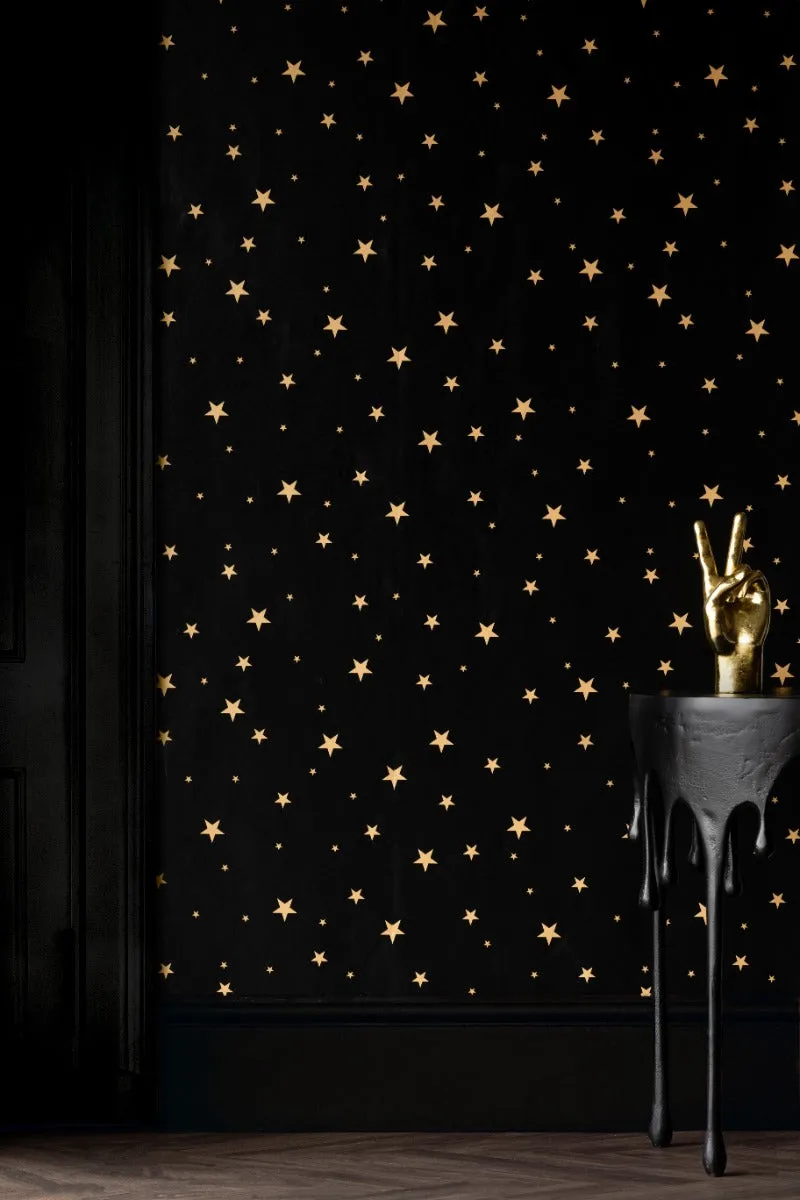 Rockett St George Starry Skies Black Wallpaper
