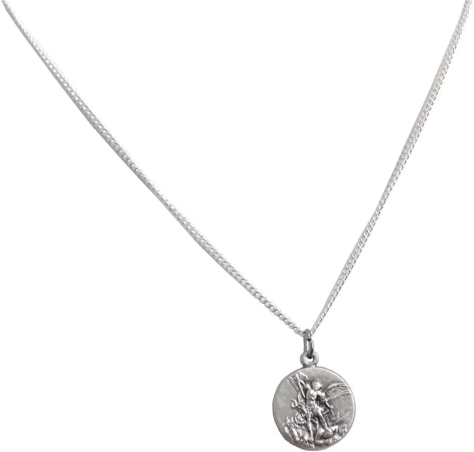 SAINT MICHAEL THE ARCHANGEL MEDAL - THE PATRON SAINTS MEDALS- 100% MADE IN ITALY