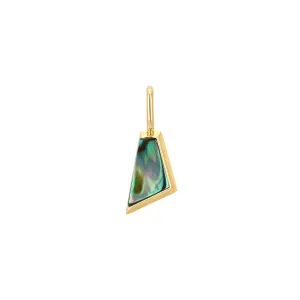 Silver Abalone Charm