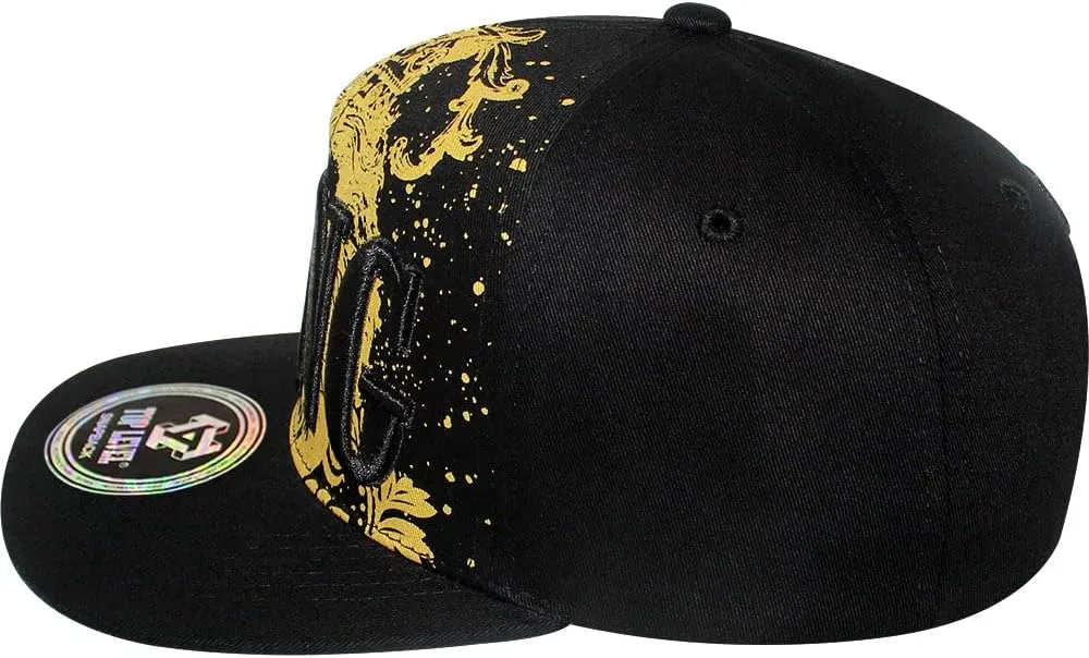 TOP Level Men's Adjustable Cotton Snapback Cap 7 (Various Unique Hat Designs Available)